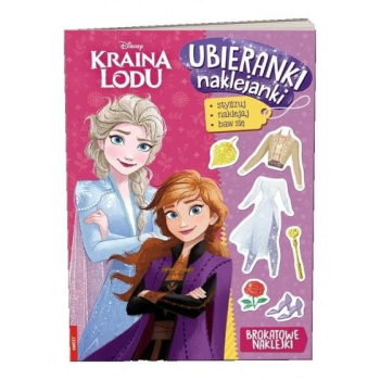 Kraina Lodu Ubieranki naklejanki